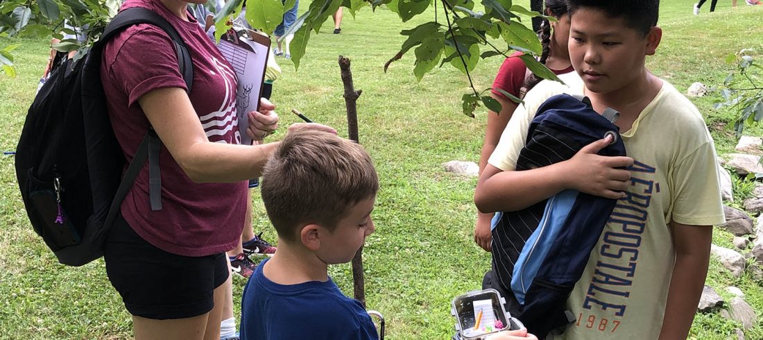 Geocaching at Brandwein Preserve