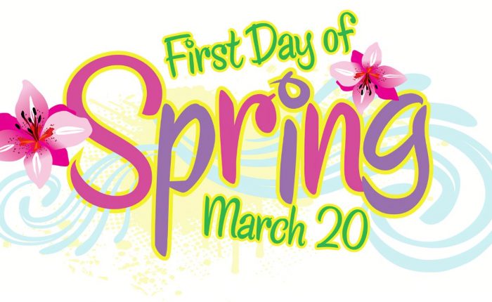 First Day of Spring March 20